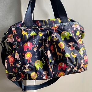 Lesportsac Animal Diaper bag with changing pad